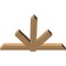 Ekena Millwork Kennewick Timber Gable Bracket, Western Red Cedar, 60"W x 40"H x 3 1/2"D x 5 1/2"F, 16/12 Pitch GBW060X40X0406KEN00SWR - alternate 5